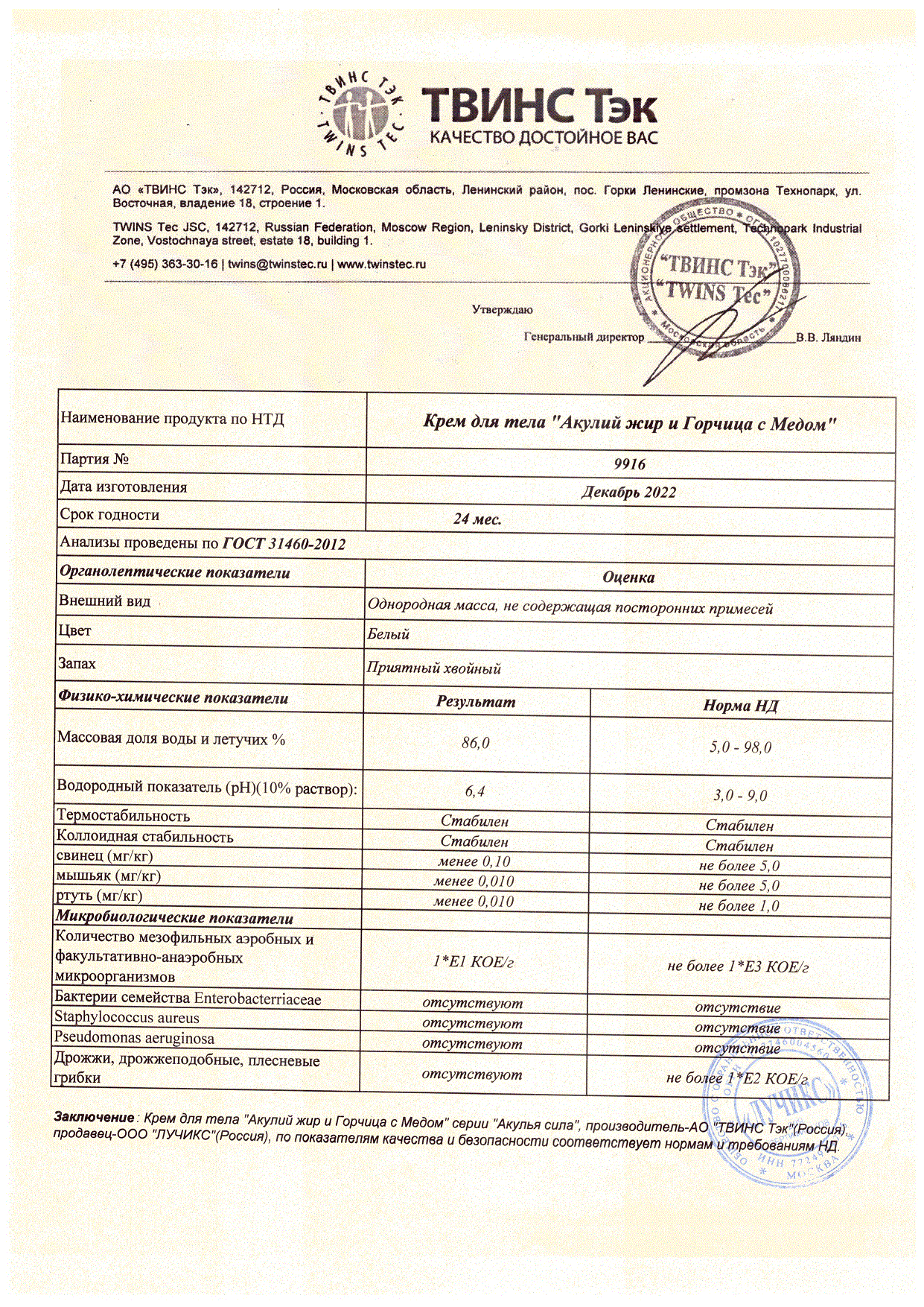 Паспорт №122022